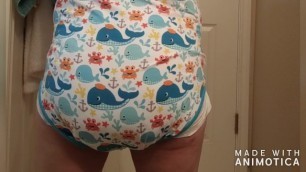Onesie Diaper Messing