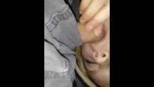 Sucked his Dick while he was Driving