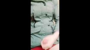 Trans Girl Rubs her Cock until she Cums