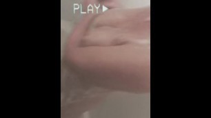 Shaving Pussy Shower Surprise