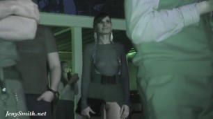 Jeny Smith Naked at Public Event