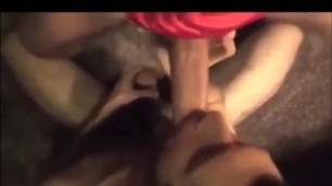 Sucking off a hung Daddy in speedos