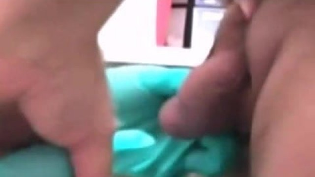 Genital exam male demostration