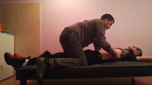 Male armpits tickling