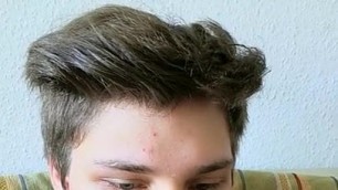 Wanking, cumming, and then rubbing glans