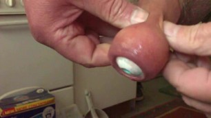 Foreskin with candy ball