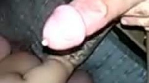 Prostate massage and cumshot