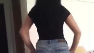 Romanian slut strips and tease me withe her goods