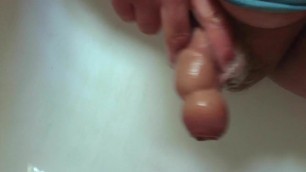 Foreskin in bath