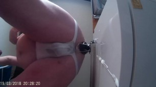 Playing with a plug in my big ass