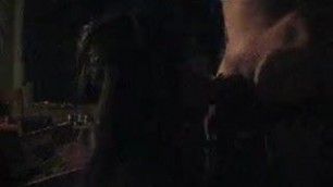 profile on my knees sucking Cock