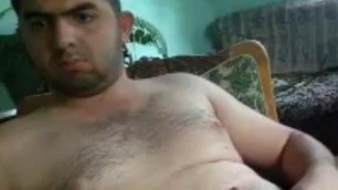 Masturbating Turkey-Turkish Hairy Cub Husnu Jacks Off