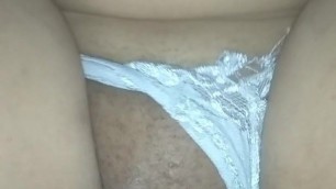 Fucking the wife's pussy in the morning