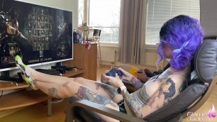 Girlfriend Deepthroat and had Anal Sex after Playing