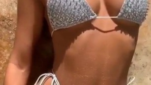 Perfect Sexy Model poses in different Bikinis