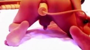 Asian cd sissy fucks her cute ass