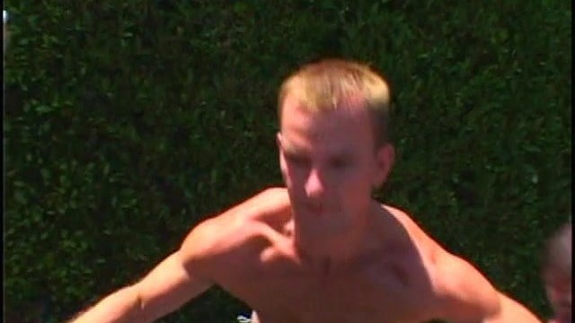 Hot sexy gay guys in the threesome