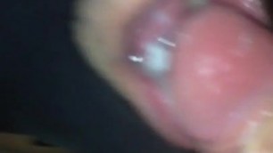 My Cum swallowing compilation