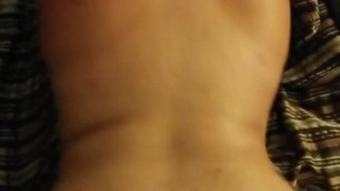 Interracial - Juicy fat white ass getting BBC hammer