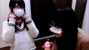 Asian CD's jerking together