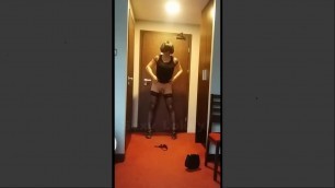 Hotel fantasy - sissy needs her Daddy