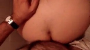 Fatty not dad Big Ass Cumming Into Glory Hole