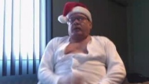 Santa Claus is jerking in Town