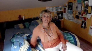 Hot German Mature strips