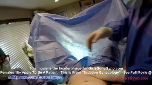 Lainey Comes In For Knock Out Gynecology Appointment Like The Dentist Does & Doctor Tampa & Nurse Lilith Rose Have Fun With Her &commat; GirlsGoneGynoCom