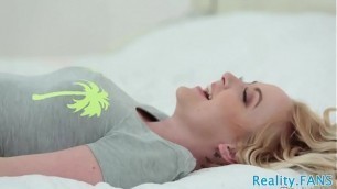Petite stepdaughter banged by her stepfather
