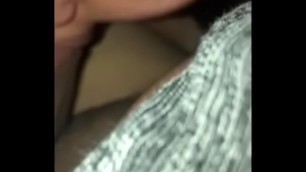 Bare sucking babe
