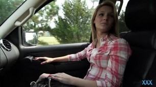 Blonde Hope Harper Fucked In A Van