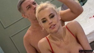 Fucked Fit Gymnast Lara Frost in Anal after the Concert