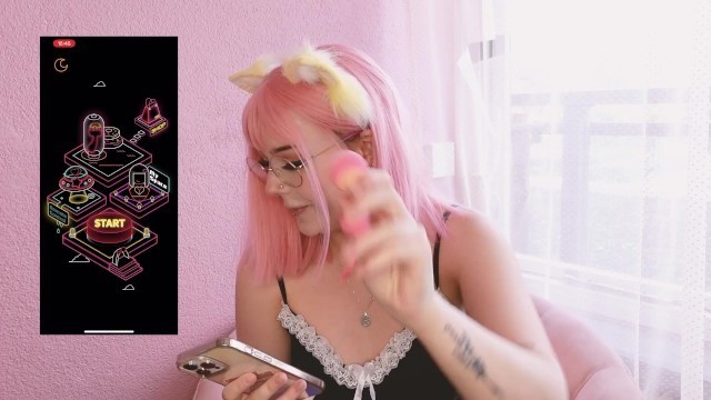PINK PUNCH VIBRATOR REVIEW - Full Vid on Onlyfans Feyafern