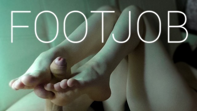 Sexy Lady Footjob Neighbor's Penis