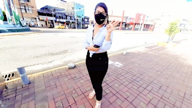 SEX with a Stranger on the Street, Invites me to her House.