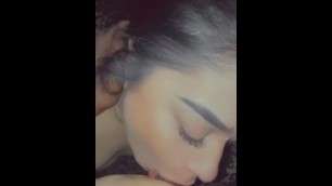 HOT LATINA Loves Sucking BBDick