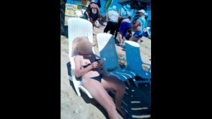 Extreme Public Flashing Tits