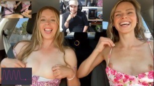 Lush Drive thru with Nadia and Serenity Reaction