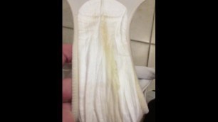 I Didn’t Wash my Pussy for a Day, I Show Dirty Panties and Piss