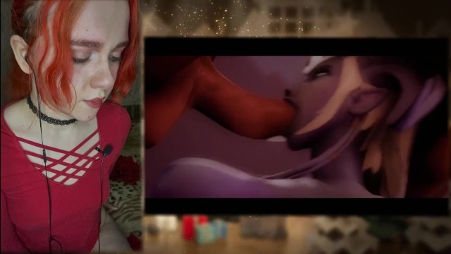 Девушка реагирует на 3D HD ColIseum of Lust World of Warcraft Fucking (английские субтитры)