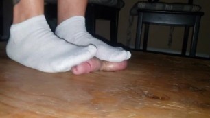 Mistress Ball Crushing Slave been Good to Me. but still have to Hold it Down. Rough Rug Burn Socks