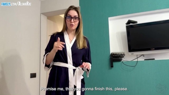MILF Stepmom Catches her Stepson Jerking off