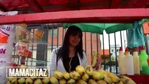 Bubble Butt Colombiana Juanita Chia Picked up and Fucked then Facialized - CARNE DEL MERCADO